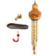 thumbnail image 4 of Flauta de calabaza Hulusi de bambú con bolsa de almacenamiento, instrumento de viento tradicional profesional si llave plana, 4 of 9
