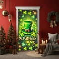 thumbnail image 4 of St. Patrick's Day Door Cover Door Banner Ireland Outdoor Holiday Decoration Arrangement Vertical Banner Hanging Flag, A -SPH057, 4 of 6