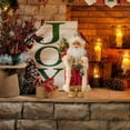 thumbnail image 3 of Unique Festive Addition - The Of Christmas With Santa Sculpture for Desktop Ornament, 3 of 6