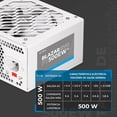 thumbnail image 2 of Fuente de Poder PC 500W Acteck Blazar EVO FT500EW ATX, 2 of 6