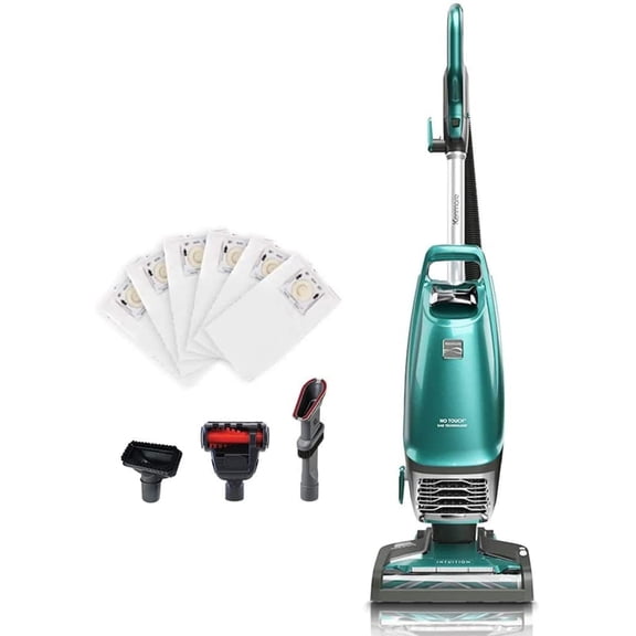 Kenmore Intuition BU4022 Bagged Upright Vacuum Pet Friendly Lift-Up Carpet 2-Motor Power Suction with HEPA Filter, 3-in-1 Combination Tool