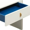 thumbnail image 4 of TOV Furniture Collins Cream Lacquer Nightstand, 4 of 7