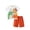 X358 White, variant on Bysome Boys Outfit Set Cartoon Dinosaur Print Short Sleeve Crew Neck Tees With Solid Color Shorts Set Cozy Soft Boys Outfit Size 3-4 Years White