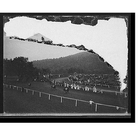 Historic Print, [Ninth annual race meeting, the Berkshire Hunt, Lenox, Mass.], 16" x 20"