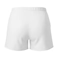 thumbnail image 5 of Aobny Dolphin Ladies Shorts Running Solid Womens Shorts Baggy Athletic Plus Size Bottoms,White,S, 5 of 6