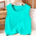 thumbnail image 3 of Ceisia Boys' Solid Color Sleeveless Cotton Tank Top Blue 11 Years-12 Years Gift, 3 of 6
