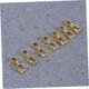 thumbnail image 5 of unbranded 100Ud Gua Zi Kou Accesorios De Metal En Oro Rosa Para Bisutería Con Conector Pinza Y Material De Latón, 5 of 5