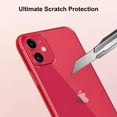 thumbnail image 2 of Inksjd [2 Pack] iPhone 11 Back Screen Protector for iPhone 11,Anti Scratch/Bubble Back Tempered Glass Screen Protector Ultra Thin Rear Film Compatible with iPhone 11(6.1 inch), 2 of 7