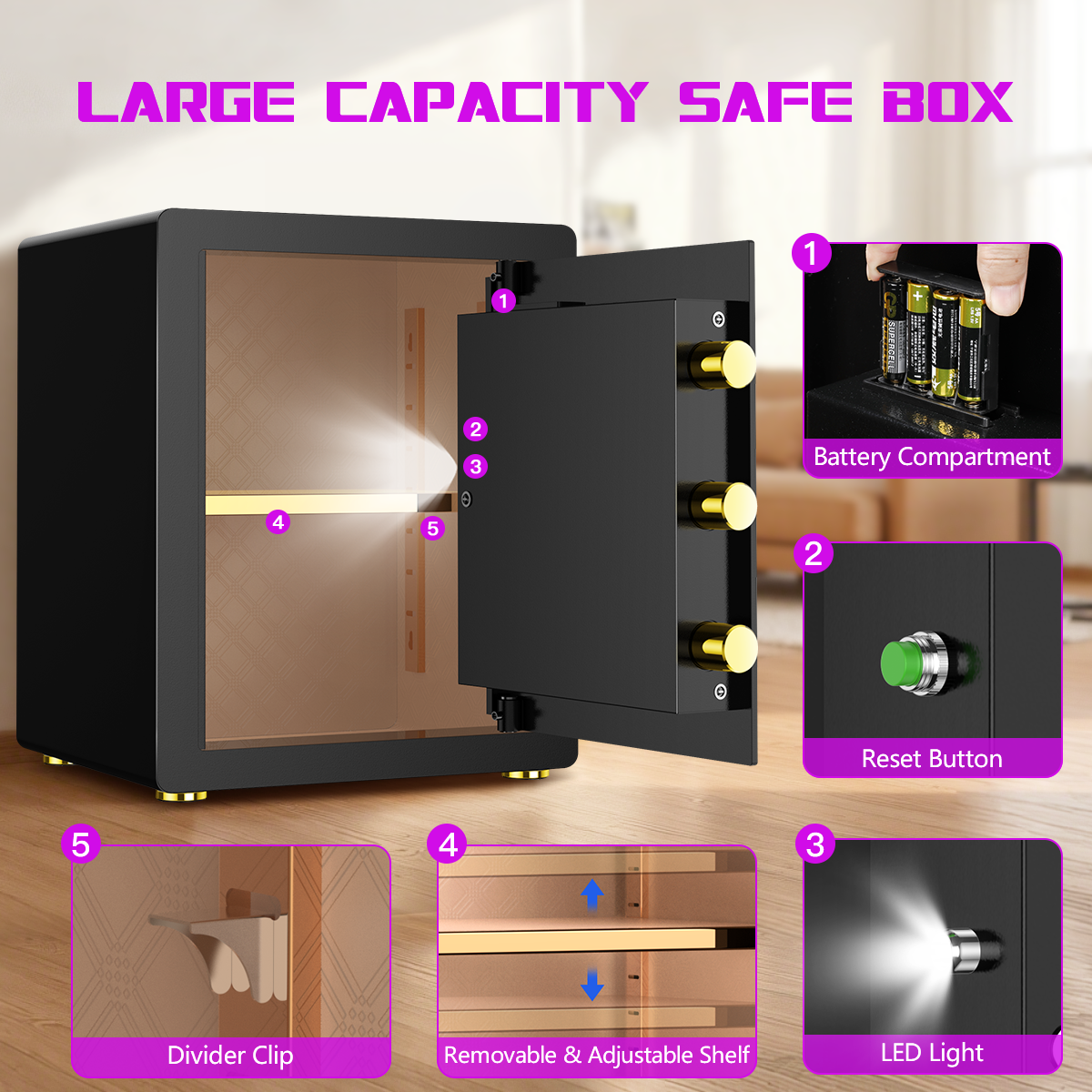 Sysenfo 3.0 Cu Ft Security Safe with Digital Keypad photo 7