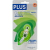 Plus Corporation Plus Permanent Vellum Glue Tape Refill for Use in 610BCVE, .33 by 52.5-Feet Multi-Colored