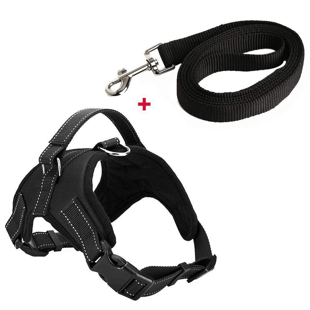 LUXMO Adjustable No-Pull Dog Harness Handle, Heavy Duty Oxford ...