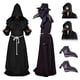 thumbnail image 4 of Capa Medieval de Halloween para hombre, disfraz de Wizardry, máscara de boca de pájaro de peste, accesorios de juego de rol horribles, vestido de monje Pastor, 4 of 4