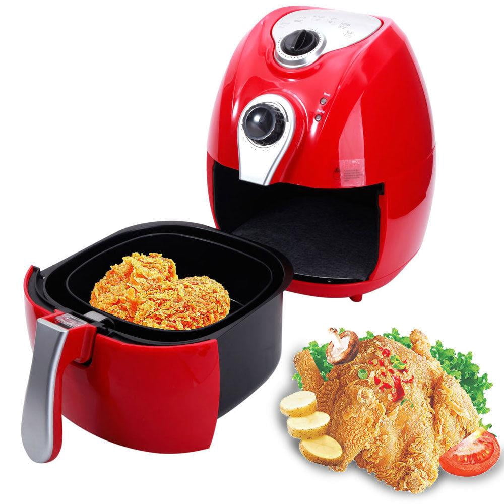 Ktaxon Electric Air Fryer w/ Temperature Control, Detachable Basket