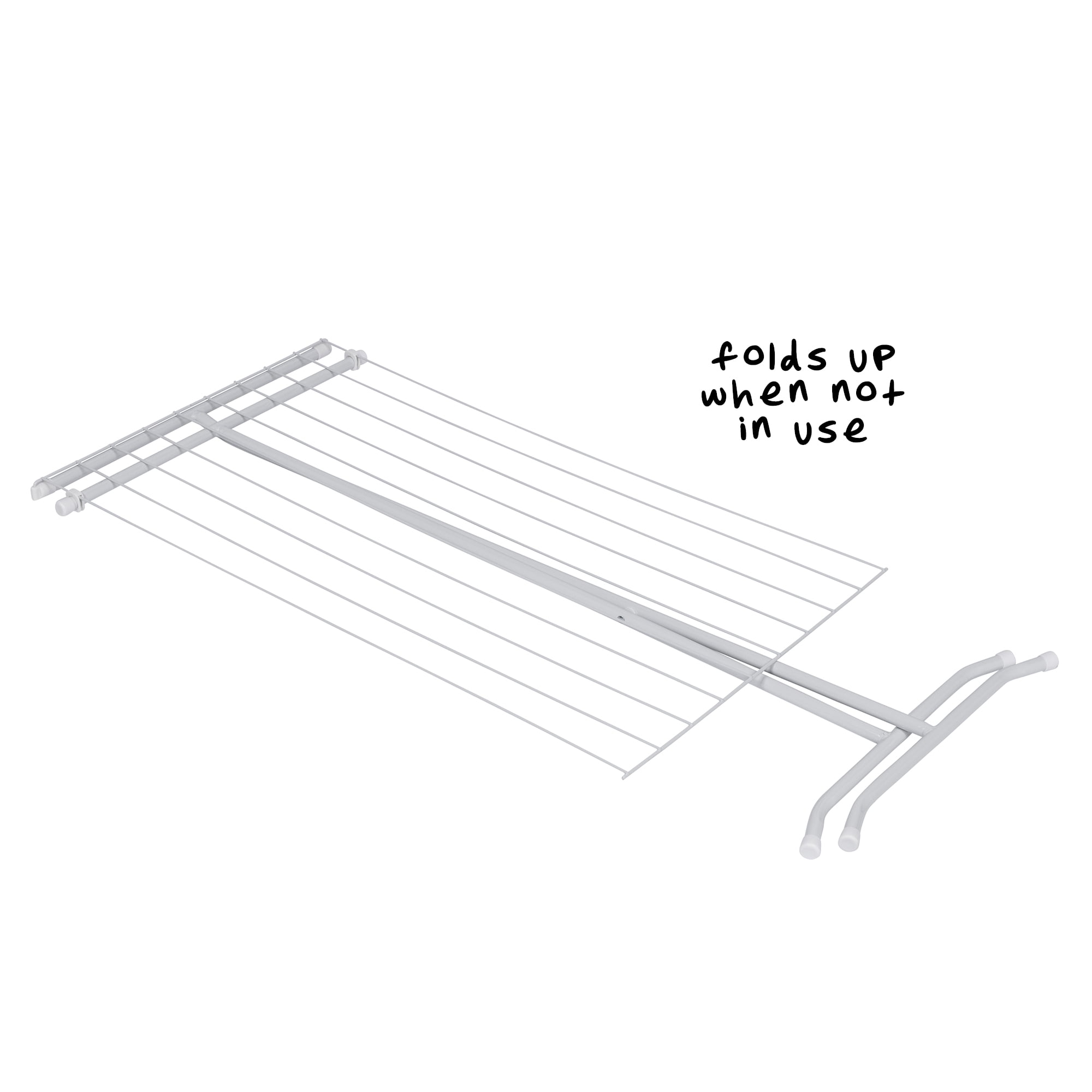 Honey-Can-Do Narrow Folding Wing Clothes Dryer White