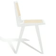 thumbnail image 6 of SAFAVIEH Couture Hattie Square Mid Back Counter Stool, White/Natural, 6 of 13