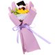 thumbnail image 2 of KAKOWELY Ramo floral de oso de graduación, ramo decorativo para fiesta de graduación, accesorio para fotos de regalo, 2 of 5