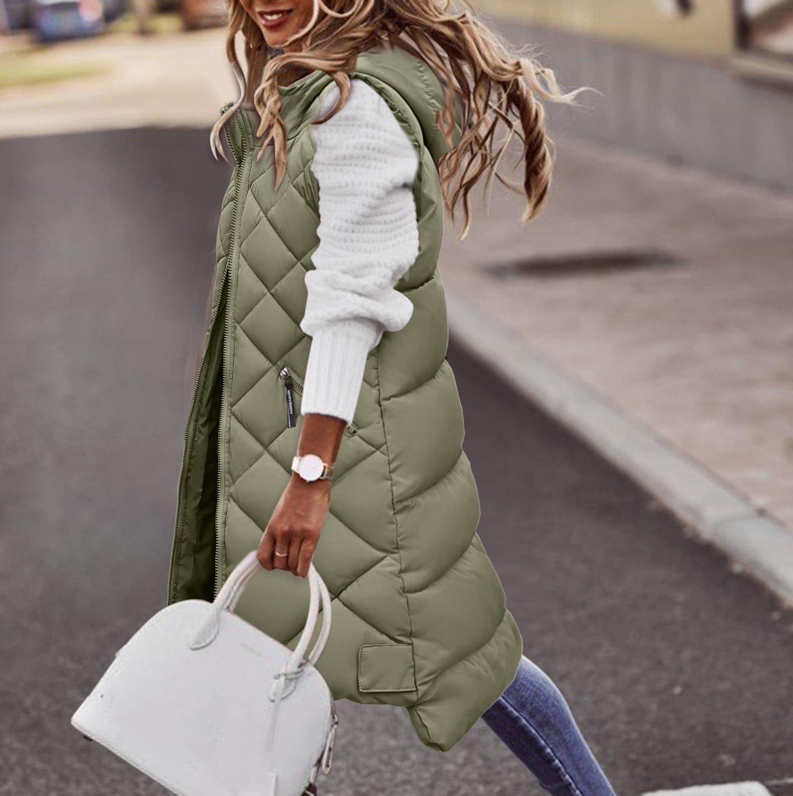 Long Down Coats with Hoods