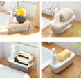 thumbnail image 7 of Bathroom Soap Dispensers Kitchen Sink Organizer Sponge Holder Dish Soap Dispenser for Countertop, 7 of 7