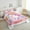 Hot Pink, variant on Erosebridal Kawaii Unicorn Comforter Sets Twin Size, Magical Animal Comforters & Duvets, Rainbow Floral Decor, 2pcs