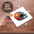 thumbnail image 7 of 3drose, Artsy Image of a Football Helmet of Red and Blue Colors Sport Gift, Set of 8 Ceramic Tile Coasters, 7 of 7