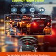 thumbnail image 3 of braveheart Dash Cam Front Rear Dash Camera 4K/1080P Dash Cam 4K Dash Cam Recorder Compact 128G Card, 3 of 6