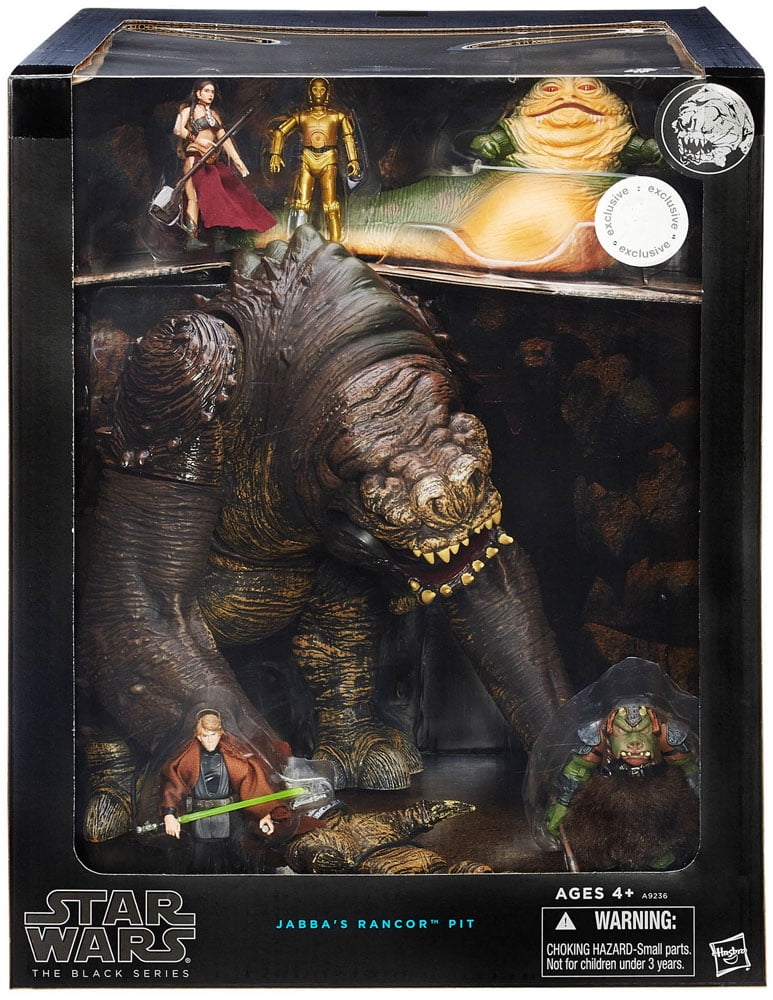 Star Wars Black Series Jabba's Rancor Pit Action Figure Set - Walmart