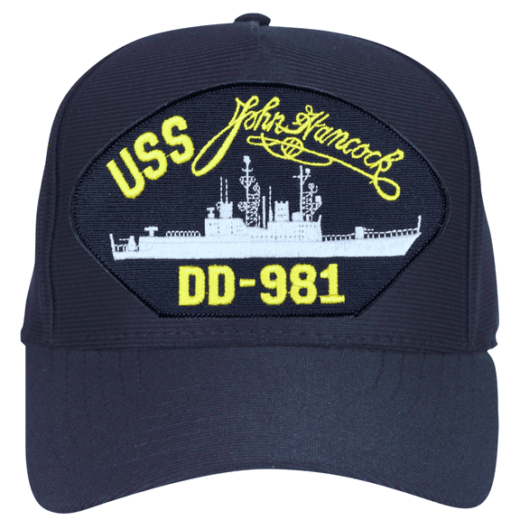 USS John Hancock DD-981 Ship Cap