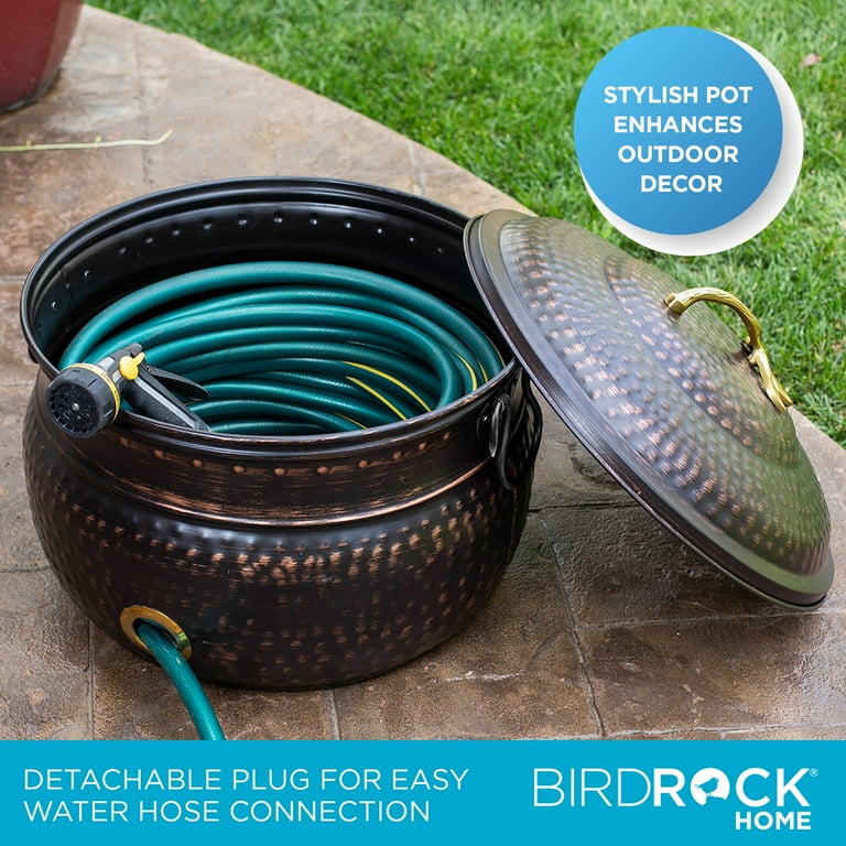 Diy Garden Hose Holder For Side Of House Wood Post Mount Kit