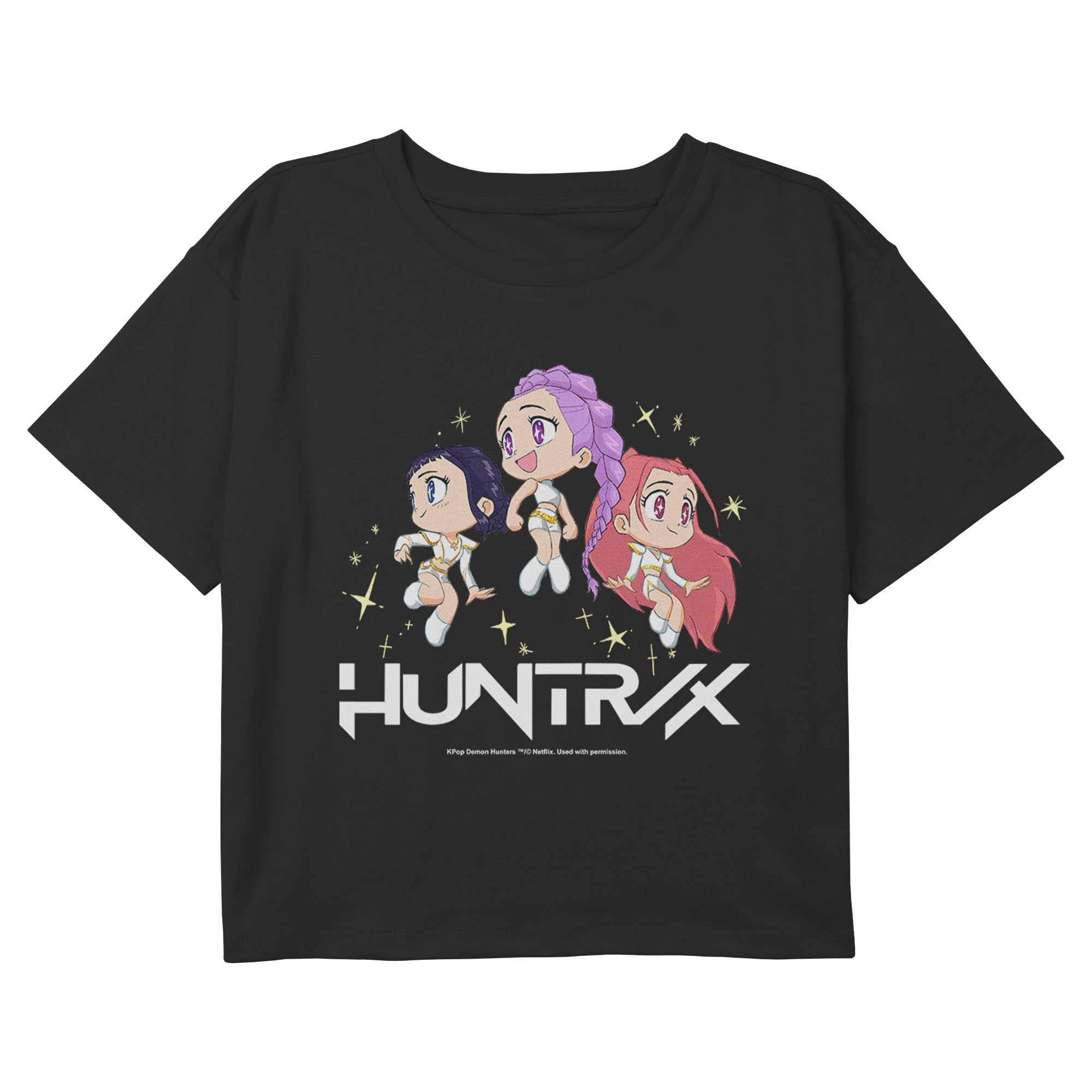 Girls KPop Demon Hunters Pop Star Huntrix Zoey T Shirt - Walmart.com