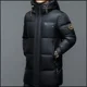 thumbnail image 2 of Ropa Nueva Chaqueta de plumón de pato blanca de invierno 2024 Abrigo de hombre de color sólido Abrigo grueso cálido a prueba de viento Casacas de negocios para hombre, 2 of 5