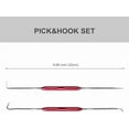 thumbnail image 2 of Stainless Steel Master Decoder, Portable 2 in 1 Maintenance Repair Tool Kits, 2025 New Precision Pick and Hook Set Repair Tools, Small Object Duplication Hand Tool for Civilian Use (Set 2), 2 of 10