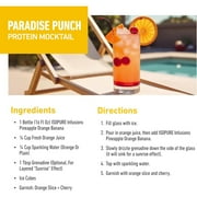 Isopure, Infusions 100% Whey Protein Isolate, 20 g Protein Powder, Pineapple Orange Banana, 1.98 lb, 36 Servings