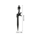thumbnail image 2 of LEEYNEERCamera Holder Convenient Camera Bracket Camera Supply Trail Camera Stand Trail Camera Stake Metal Camera Holder Hanging Camera Bracket, 2 of 8