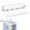 4 Ropesx1, variant on Retractable Multi-line Clothesline Dryer, Clothes Line Indoor, Balcony Laundry Lines, Heavy Duty Hanging Bar, Outside Wall Mounted Drying Rack Outdoor Hanger Spring-Loaded Automatic