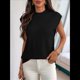 thumbnail image 5 of Suéter Sin Mangas con Cuello Redondo para Mujer, Color Negro, Talla M, 5 of 9