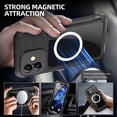 thumbnail image 3 of for iPhone 16 Plus 6.7 inch Waterproof Case Compatible with MagSafe, Magnetic Waterproof Metal Full Body IP68 Underwater Case Built-in Screen Protector Military Grade Shockproof Cover, 3 of 7