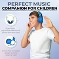 thumbnail image 4 of Philips SHK2000 Kids Headphone Wired Over-Ear Lightweight Noise Cancelling Headsets, Blue, 4 of 4