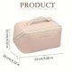 thumbnail image 4 of Portable Large-capacity Cosmetic Bag, Simple Toiletry Wash Bag Fo Travel, Lightweight Makeup Bag, 4 of 4