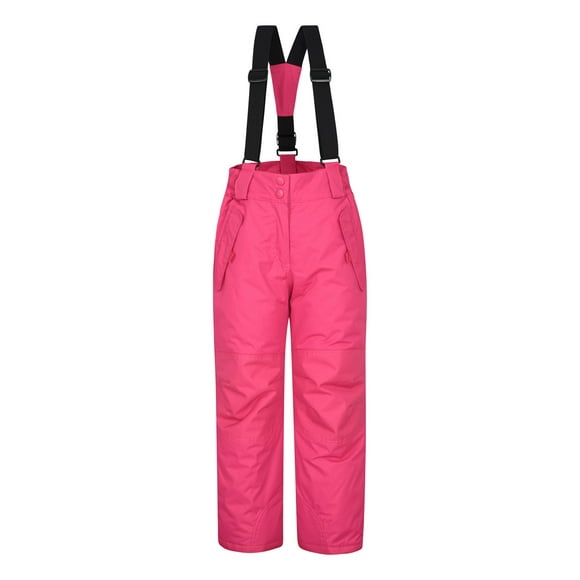 Mountain Warehouse Kids Honey Snow Pants Childrens Water Resistant Trousers