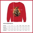 thumbnail image 7 of Apocalypse Reaper Sweatshirt Fantasy Skeleton Knight with a Sword Medieval Legendary Creature Dragon Wizard Crewneck, 7 of 7