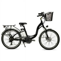 American Electric VLAEB2021 350W Electric Beach Cruiser Electric Bike, Black