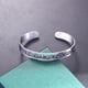 thumbnail image 4 of Classic Stainless Steel Bracelet Islamic Muslim Quran Verse Bracelet Men s Arabic Jewelry Gift, 4 of 5