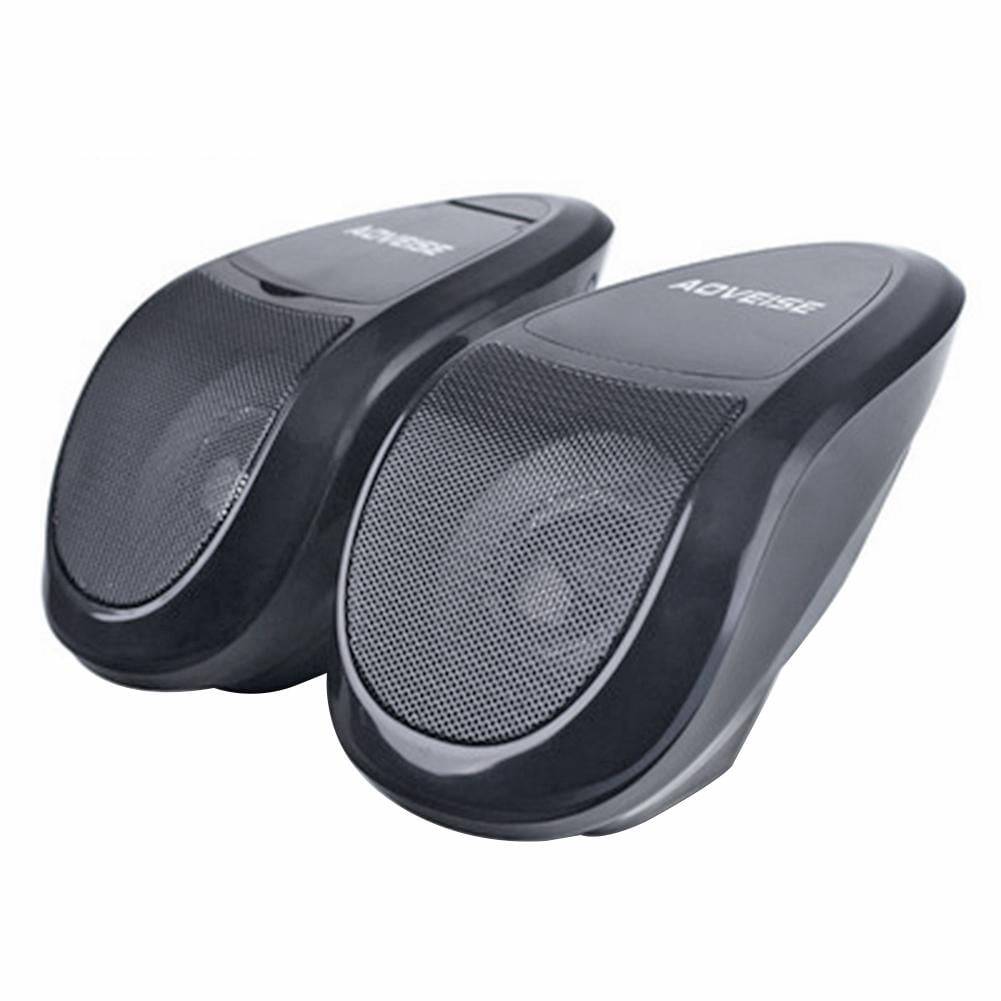 Motorcycle Bluetooth Wireless Speaker Audio System Stereo MP3 SD ATV UTV Scooter 