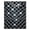 Silver, Pattern 1, variant on ODIKA 8'x10' Machine Washable Non-Slip Area Rug, Braided Black High Traffic Rug, Silver, 979704