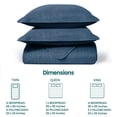 thumbnail image 6 of Twin Quilt Set - Lightweight Summer Bedspread Bedding Set for All Season, 2 Piece (1 Quilt, 1 Pillow Sham), 6 of 10