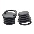 thumbnail image 1 of 2 Pack Kayak Scupper Plug Kit, High Elasticity Drain Holes Stopper, Soft Texture Aging & Sea Water Resistance PVC Kayak Scupper With Pull Ring For Kayaks Canoes, 1 of 6