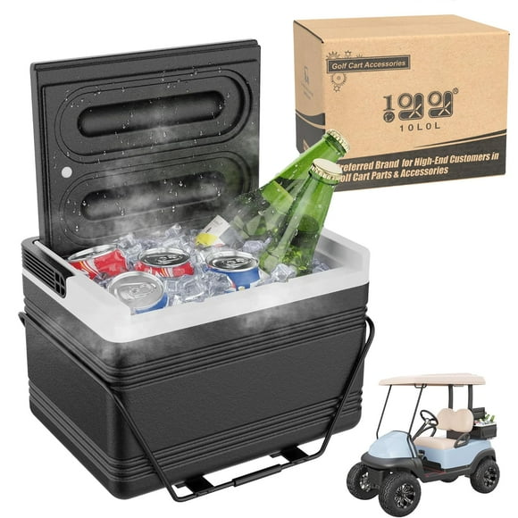 Enfriador para Carro de Golf 10L0L Mejorado Grande con Soporte de Montaje