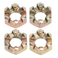 thumbnail image 1 of Tuerca Ranurada Hexagonal, Rueda Alxe Hub Castle Nut A Prueba De Herrumbre Anti Deformación M10 Para 50 A 100 Dirt Bike ATV Go Kart, 1 of 7