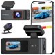 thumbnail image 1 of Tarjeta SD Dash Cam Kingslim 4K frontal y trasera de 64 GB WiFi 5G, 1 of 8
