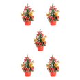 thumbnail image 3 of Moyic Artificial de árbol de Navidad de 20cm, decoración de Navidad falsa, regalo de ambiente DIY, artesanía para festivales, centro Type2 NO2, 3 of 3